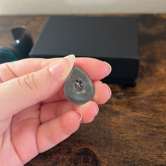 Western Turquoise Sterling Silver Abalone Jewelry - Picture 6 of 15